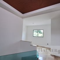 Interior con doble altura